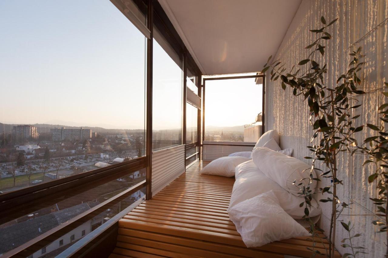 לובליאנה Bright Penthaus Apartement, With A Wonderful View מראה חיצוני תמונה